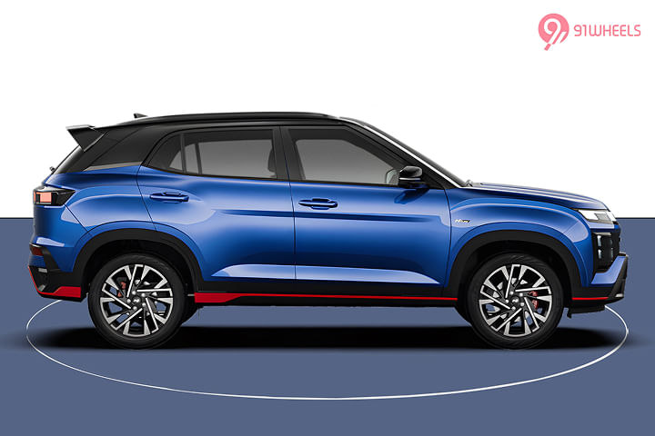 Hyundai Creta N Line Right Side View