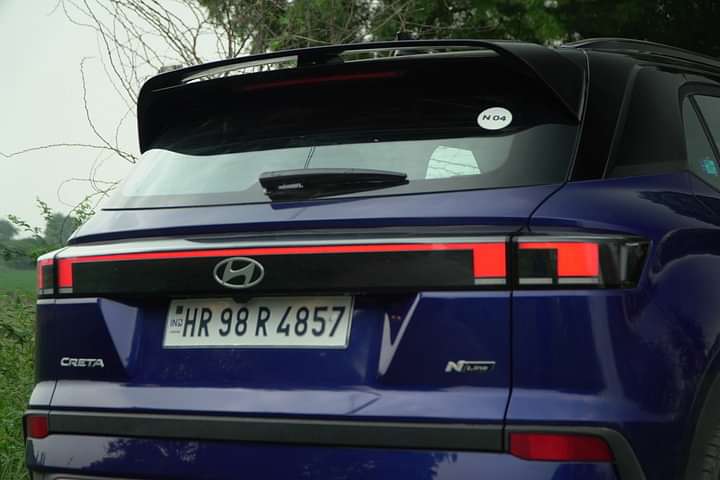 Hyundai Creta N Line Rear Badge