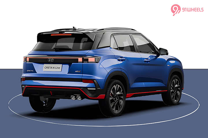 Hyundai Creta N Line Right Rear Three Quarter