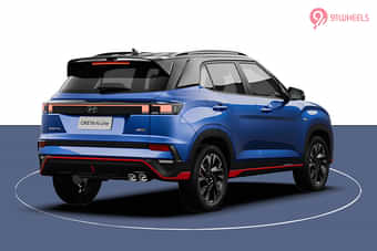 Hyundai Creta N Line Right Rear Three Quarter Hyundai Creta N Line Right Rear Three Quarter