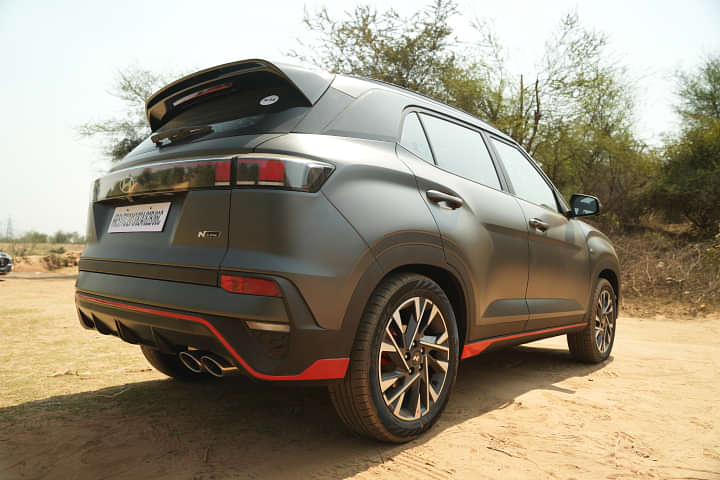 Hyundai Creta N Line Right Rear Three Quarter