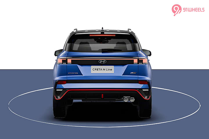 Hyundai Creta N Line Rear View