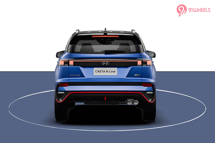 Hyundai Creta N Line Rear View