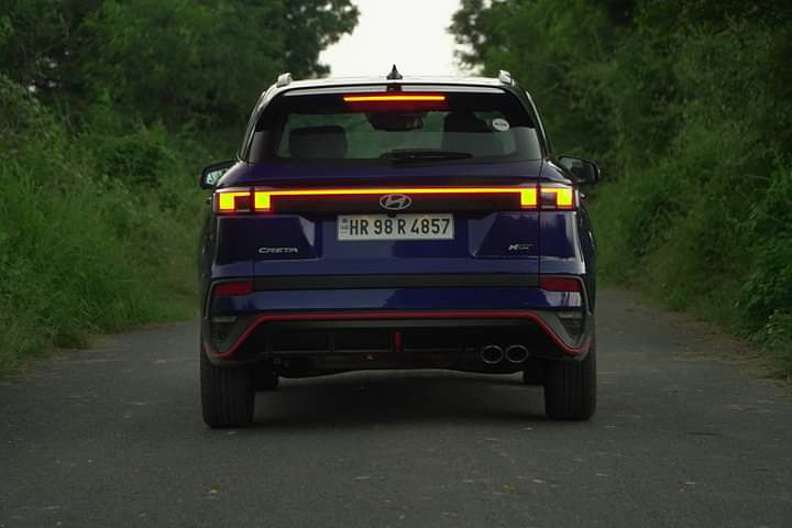 Hyundai Creta N Line Rear View