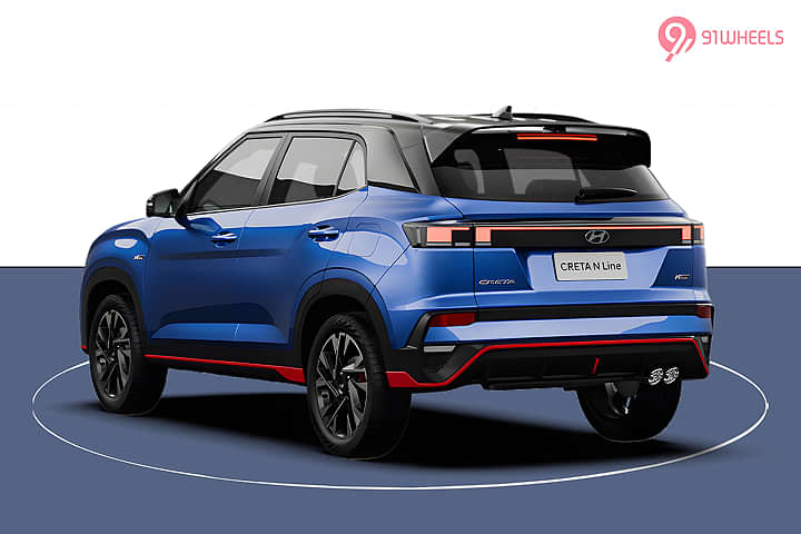 Hyundai Creta N Line Left Rear Three Quarter