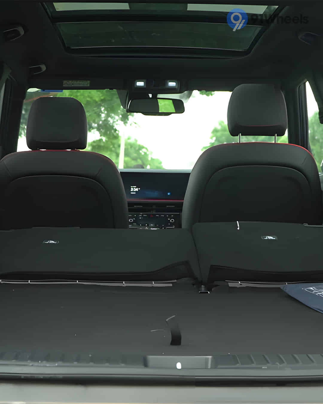 Bootspace Rear Seat Folded