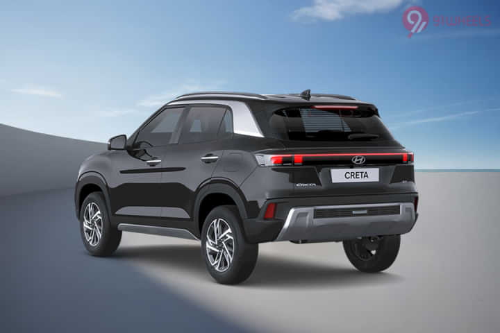 Hyundai Creta Left Rear Three Quarter Hyundai Creta Left Rear Three Quarter