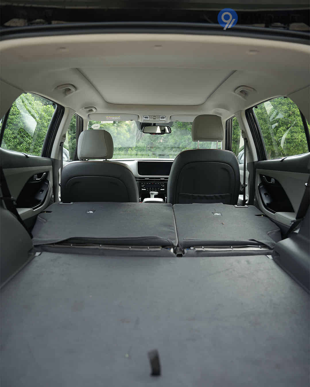 Bootspace Rear Seat Folded