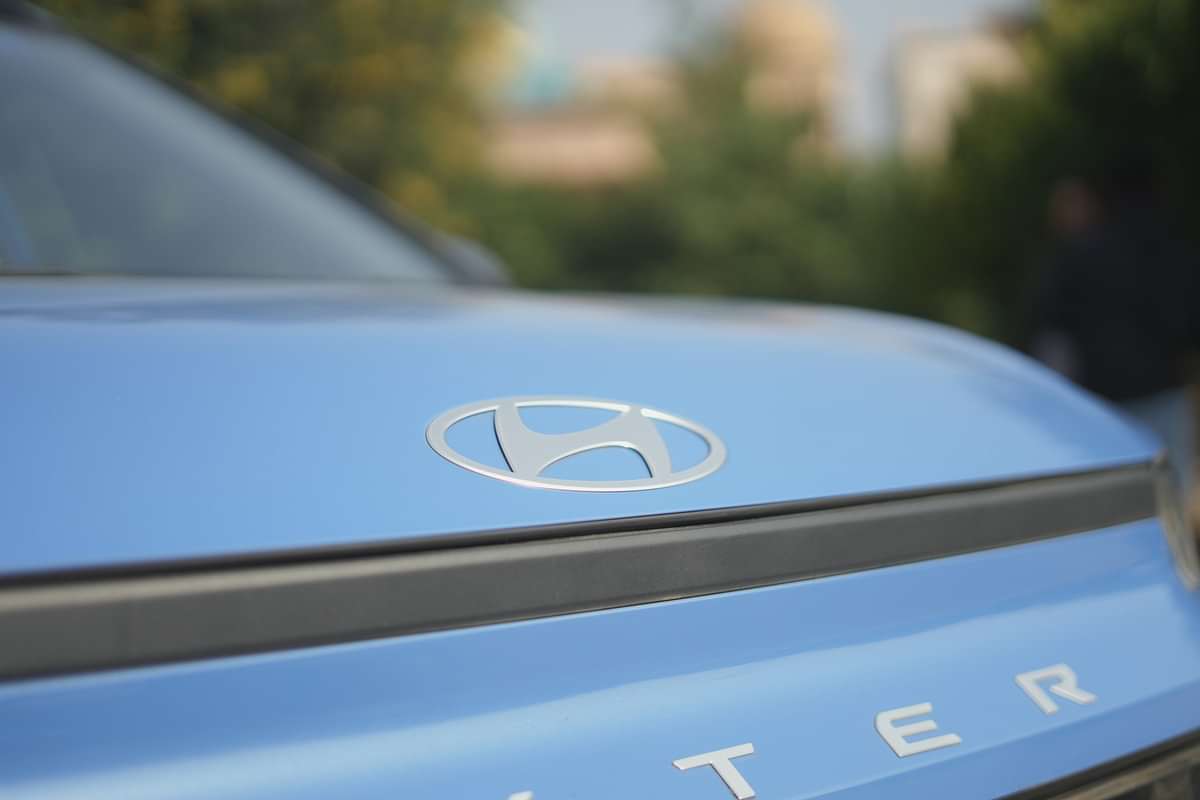 Hyundai Exter front badge