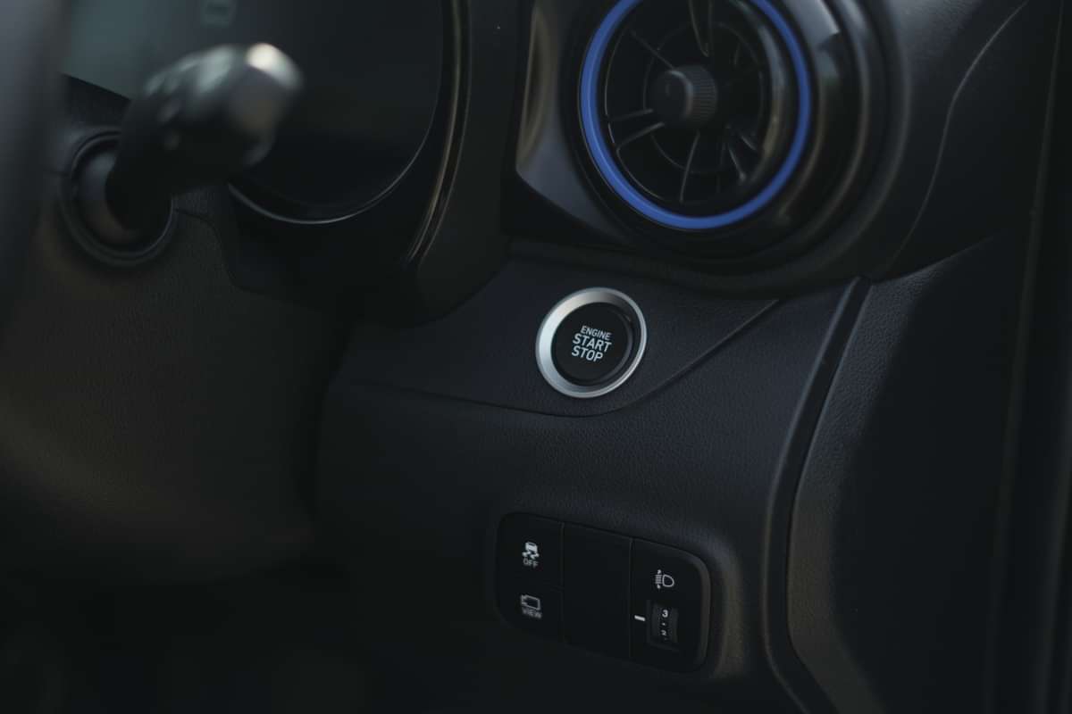 Hyundai Exter Engine Start Button
