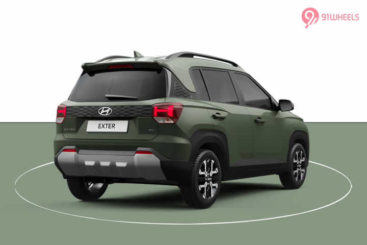 Hyundai Exter Right Rear Three Quarter