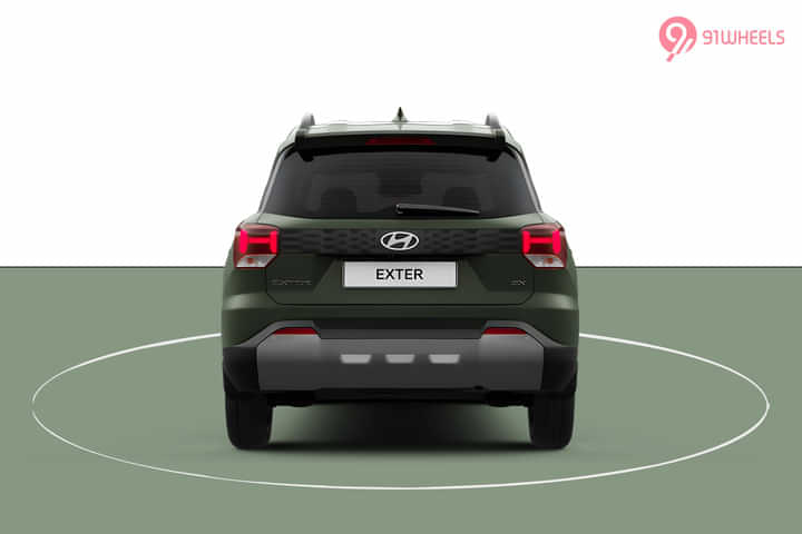 Hyundai Exter Rear View
