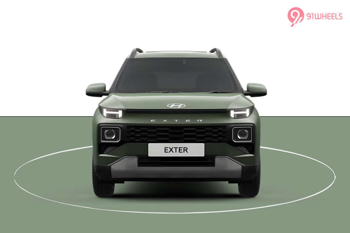Hyundai Exter Front View