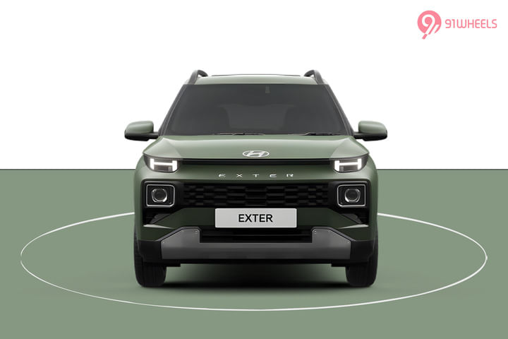 Hyundai Exter Front View