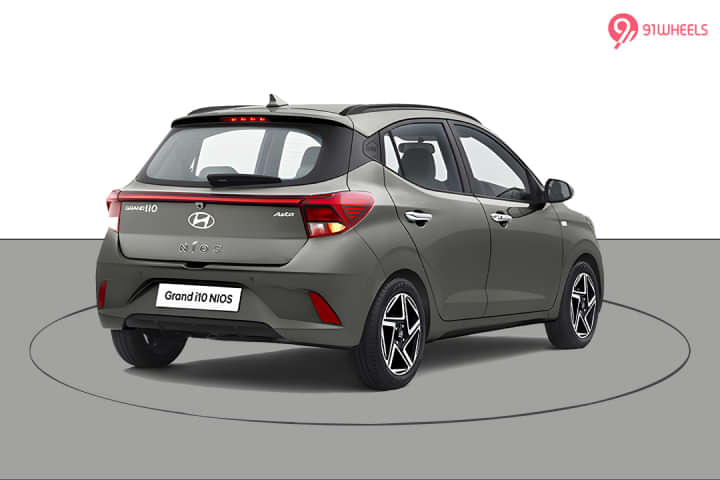 Hyundai Grand i10 Nios Right Rear Three Quarter