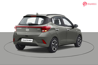 Hyundai Grand i10 Nios Right Rear Three Quarter Hyundai Grand i10 Nios Right Rear Three Quarter