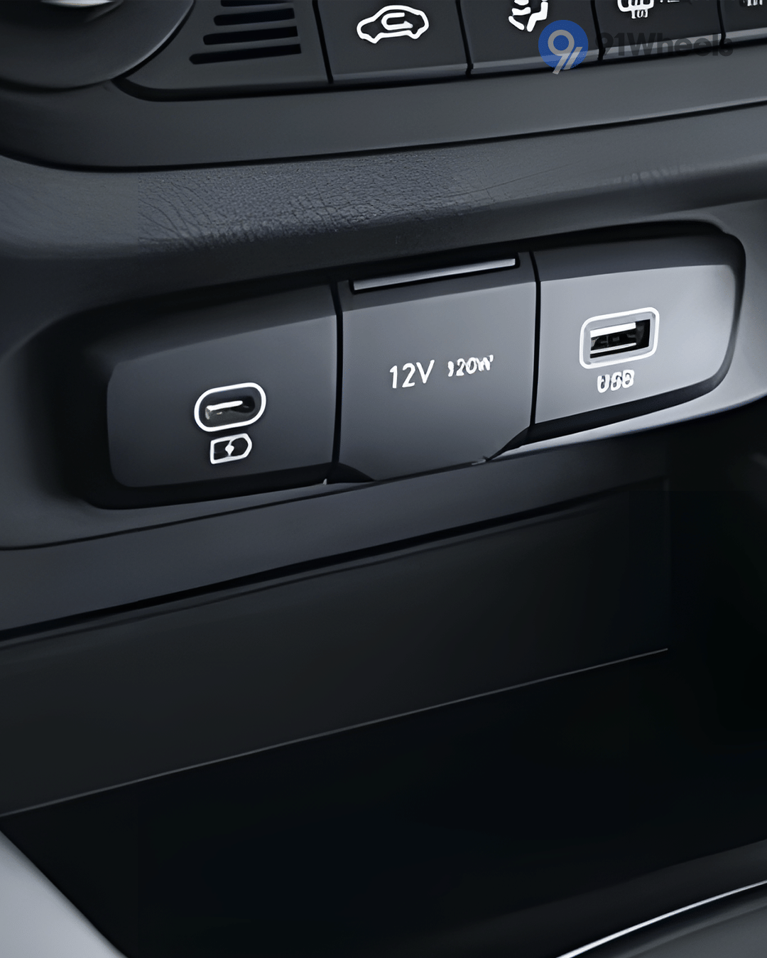 Power Socket / USB / Wireless Charging