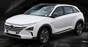 Hyundai Nexo EV Front Profile
