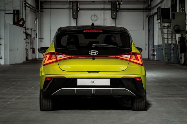 Hyundai i20 2025 Rear Profile