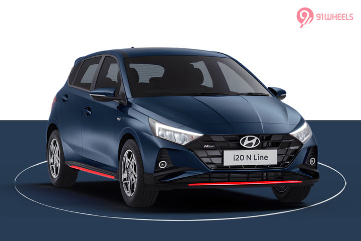 Hyundai i20 N Line Right Front Three Quarter