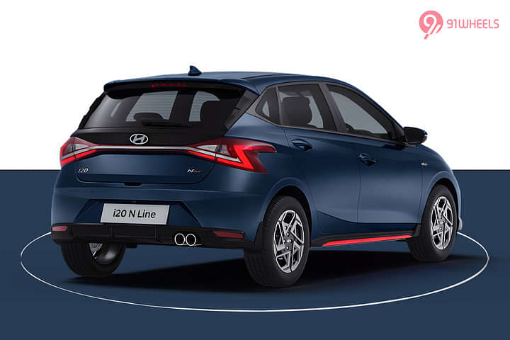 Hyundai i20 N Line Right Rear Three Quarter