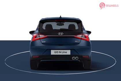 Hyundai i20 N Line Rear View Hyundai i20 N Line Rear View