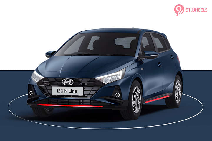 Hyundai i20 N Line Left Front Three Quarter