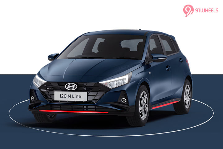 Hyundai i20 N Line Left Front Three Quarter