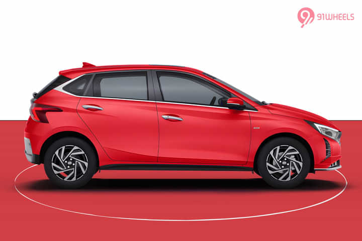 Hyundai i20 Right Side View Hyundai i20 Right Side View