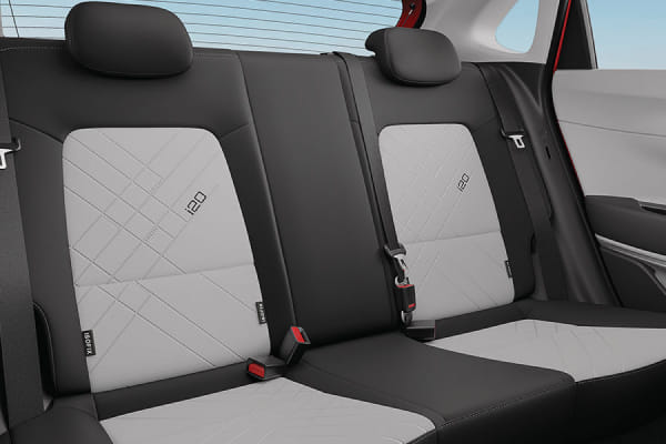 Hyundai i20 Rear Seats