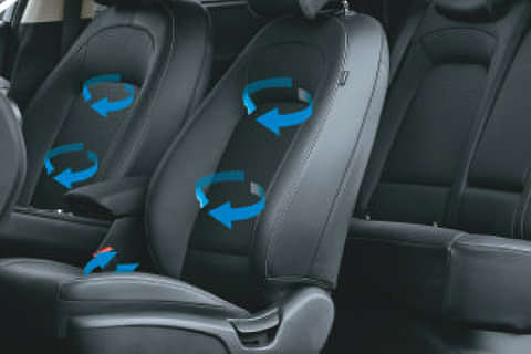 Hyundai Kona Electric Premium Dual Tone Front Row Seats