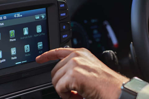 Hyundai Kona Electric Infotainment System Image