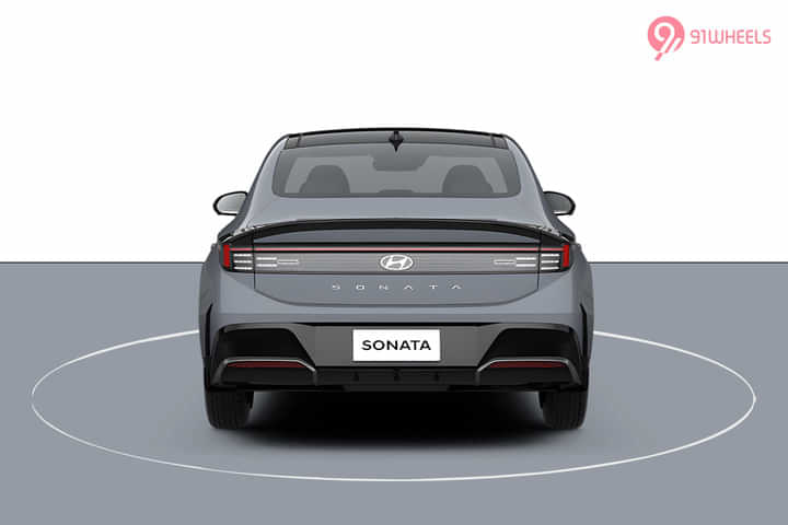 Hyundai Sonata Rear View Hyundai Sonata Rear View