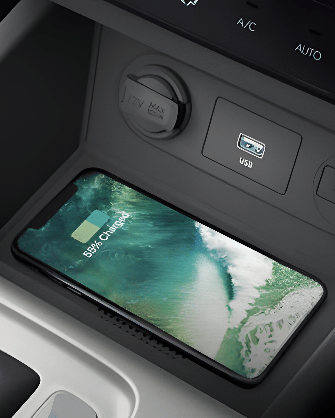 Power Socket / USB / Wireless Charging