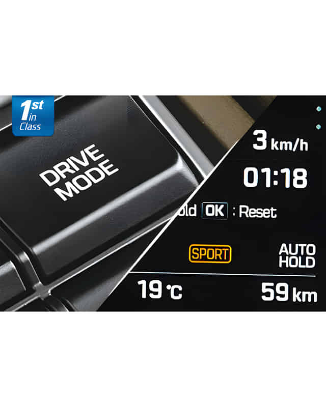 Tucson 2022-2025 Drive Mode Switch