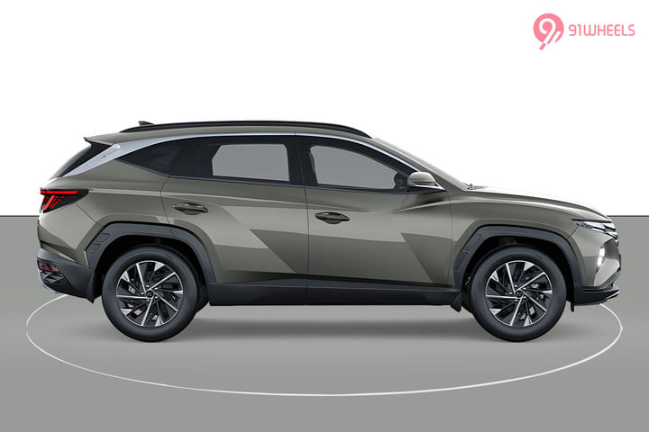 Hyundai Tucson Right Side View