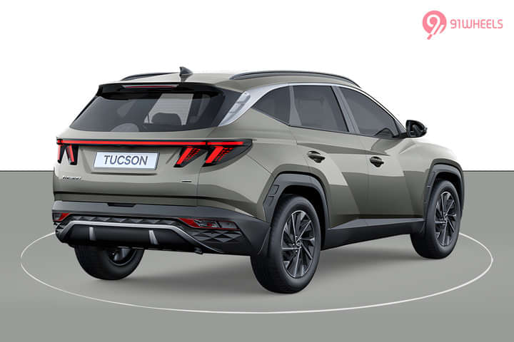 Hyundai Tucson Right Rear Three Quarter