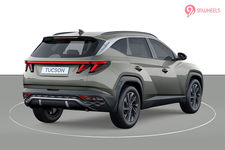 Hyundai Tucson Right Rear Three Quarter