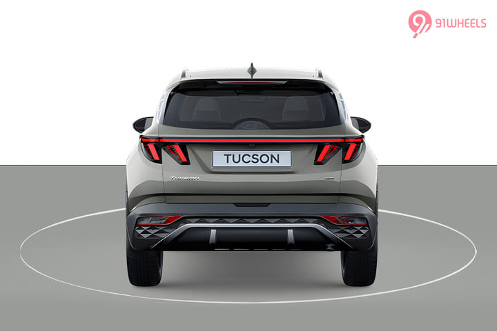 Hyundai Tucson 2022-2025 Rear View Hyundai Tucson 2022-2025 Rear View