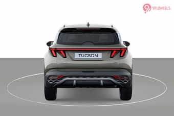 Hyundai Tucson Rear View Hyundai Tucson Rear View