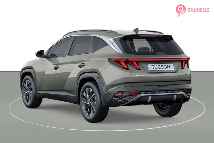 Hyundai Tucson Left Rear Three Quarter