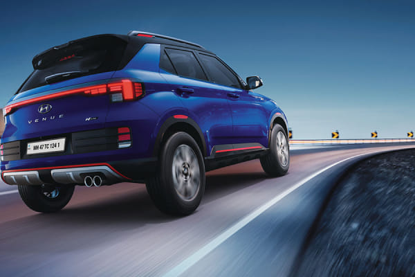 Hyundai Venue N Line 2022-2025 Right Rear Three Quarter