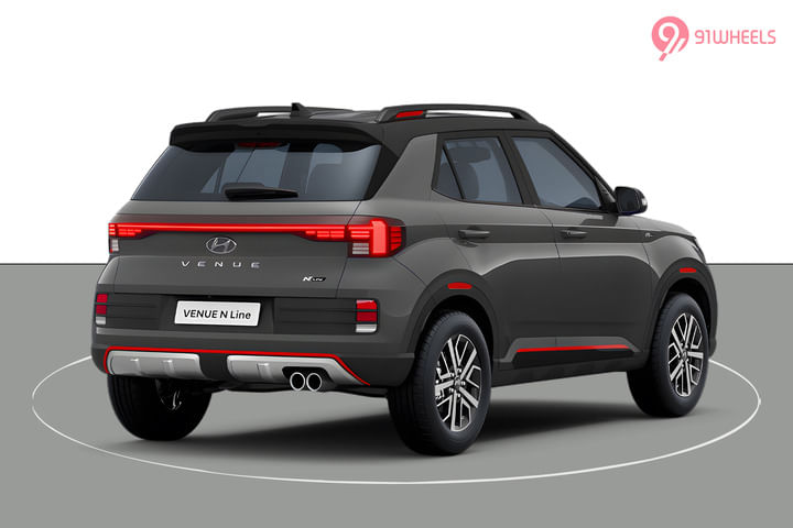 Hyundai Venue N Line Right Rear Three Quarter