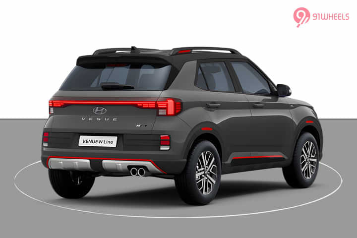 Hyundai Venue N Line Right Rear Three Quarter Hyundai Venue N Line Right Rear Three Quarter