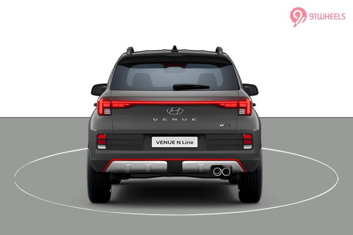 Hyundai Venue N Line 2022-2025 Rear View Hyundai Venue N Line 2022-2025 Rear View