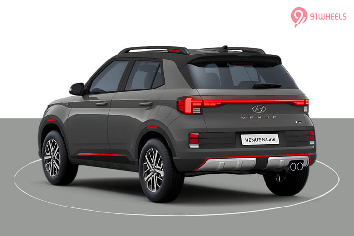Hyundai Venue N Line 2022-2025 Left Rear Three Quarter
