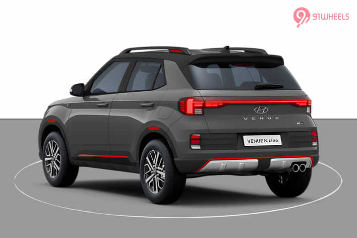 Hyundai Venue N Line 2022-2025 Left Rear Three Quarter
