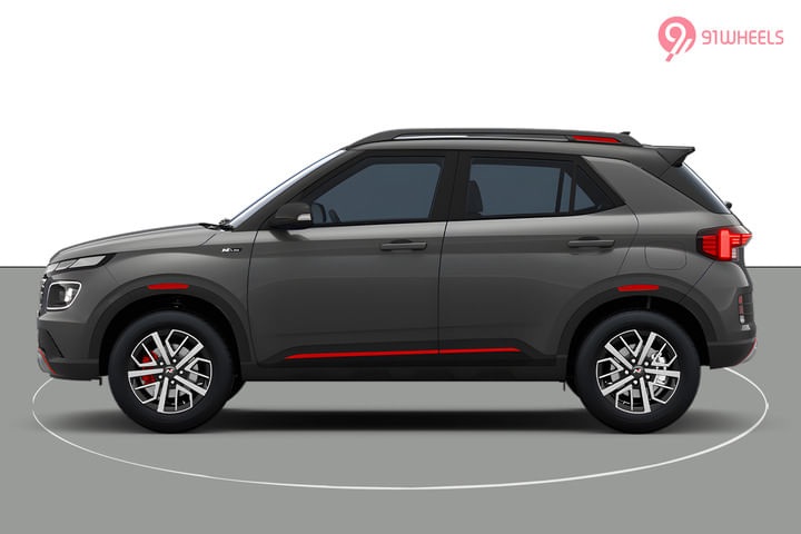 Hyundai Venue N Line Left Side View