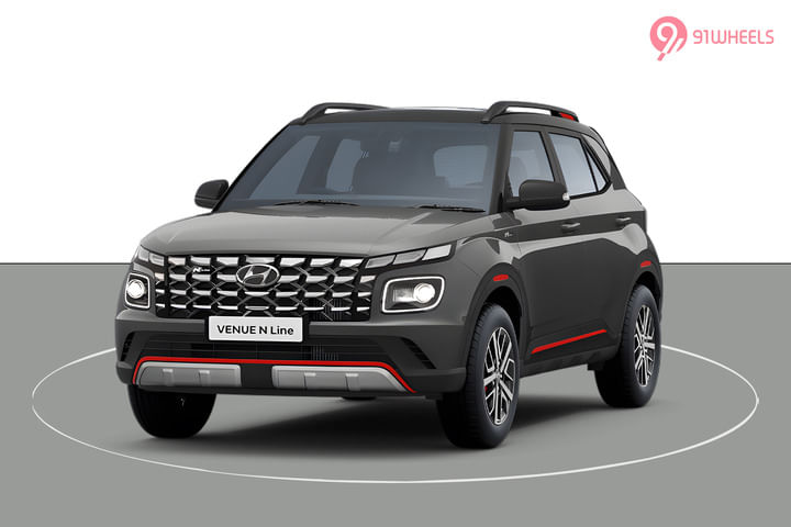 Hyundai Venue N Line Left Front Three Quarter