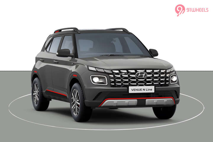 Hyundai Venue N Line Right Front Three Quarter